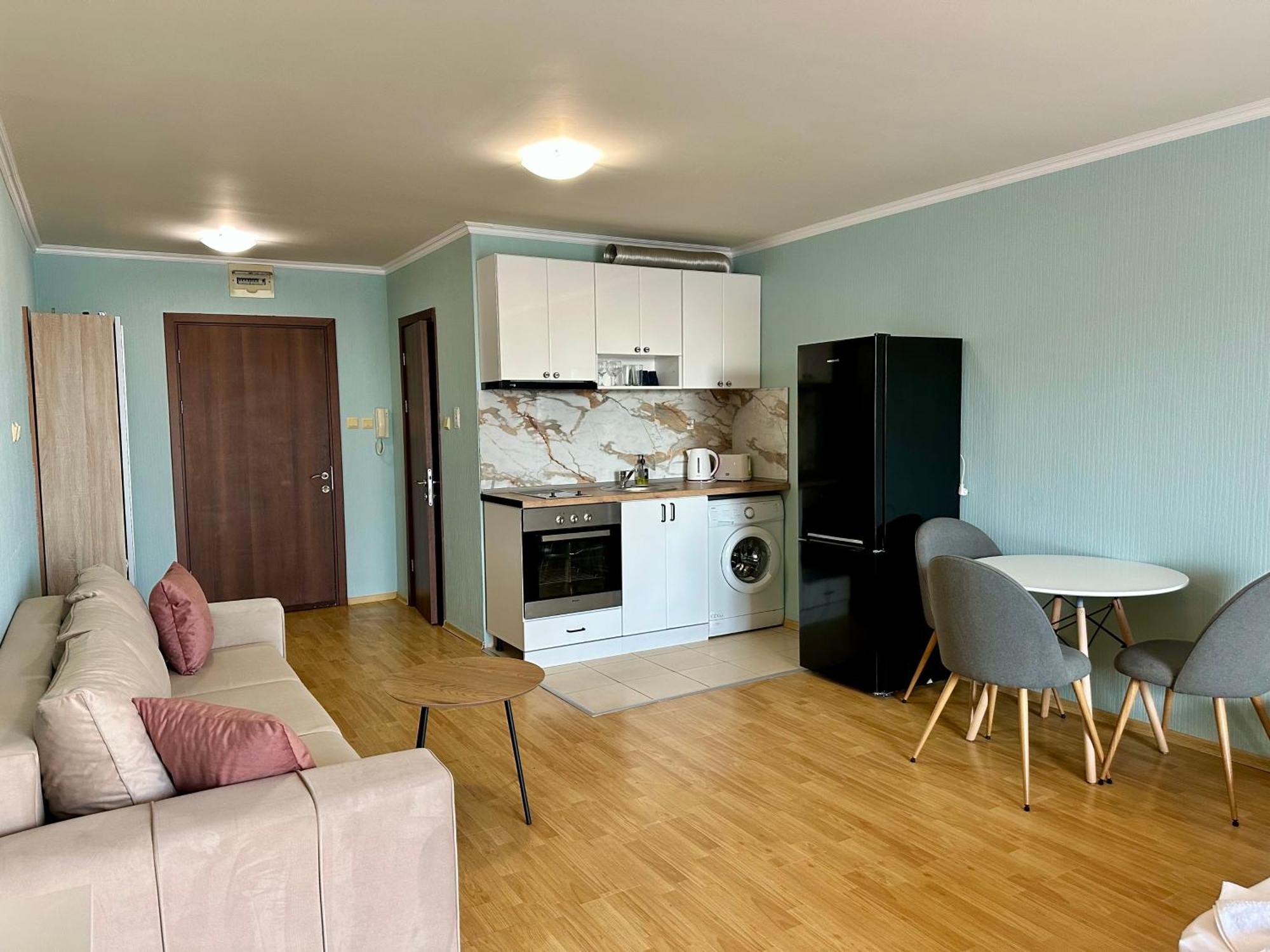 Apartments in Panorama Beach Vigo Nessebar Bagian luar foto